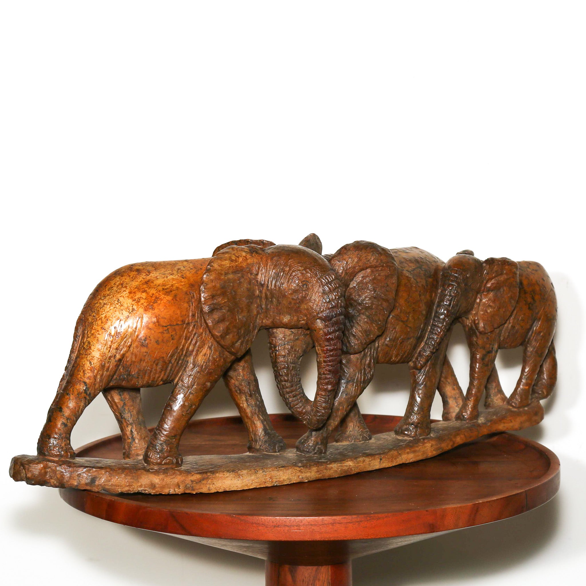 3 elephant carving for sale