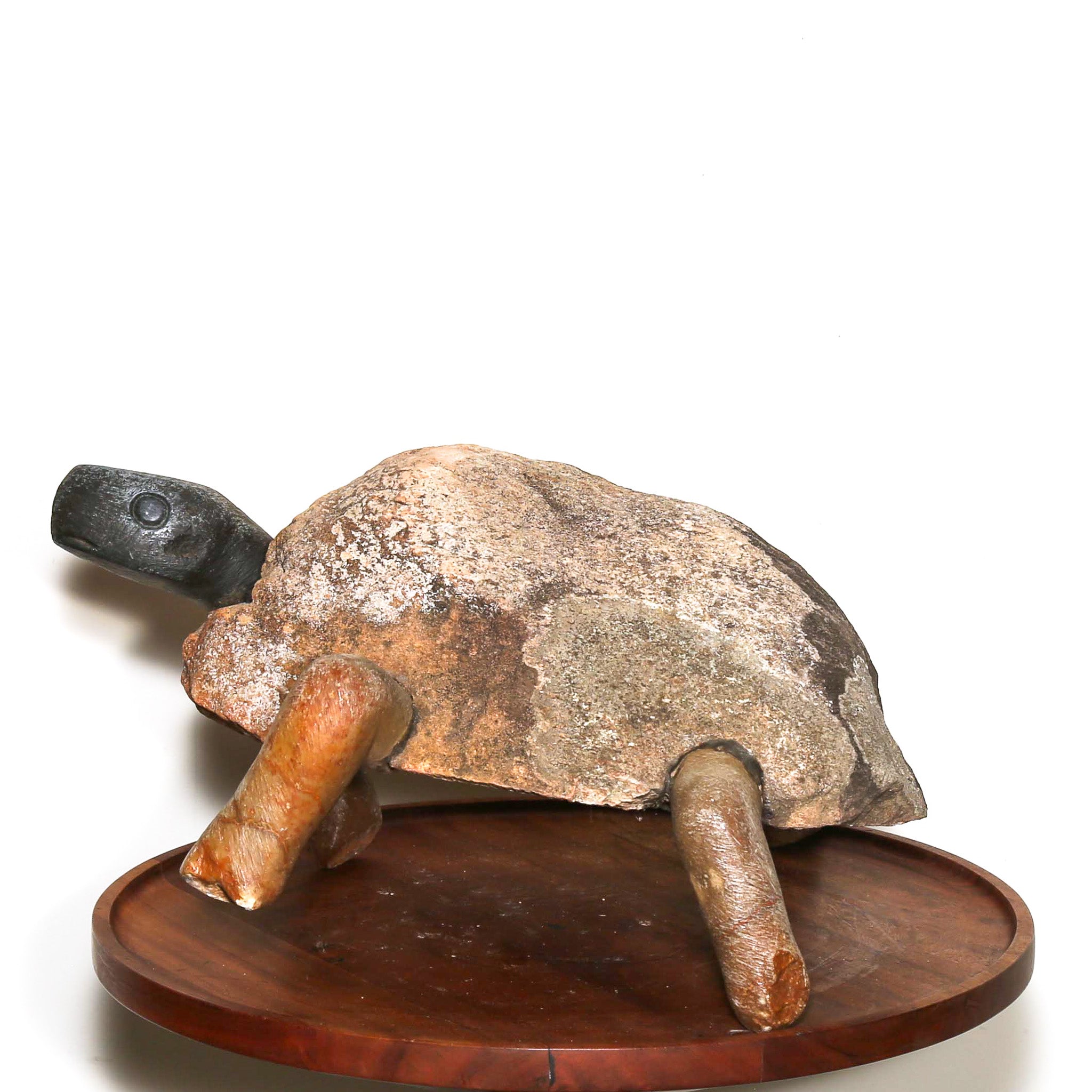 The running tortoise sculpture