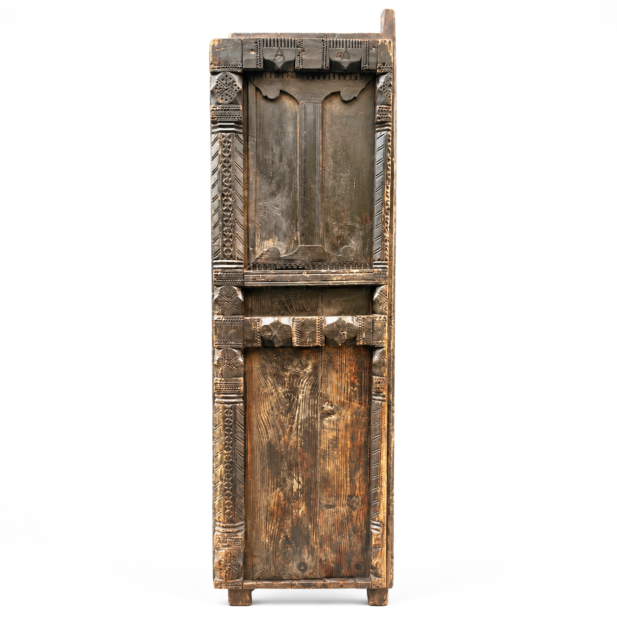 Authentic vintage Moroccan door. Berber Mountains Morocco. Traditional real  door used in Morocco. 