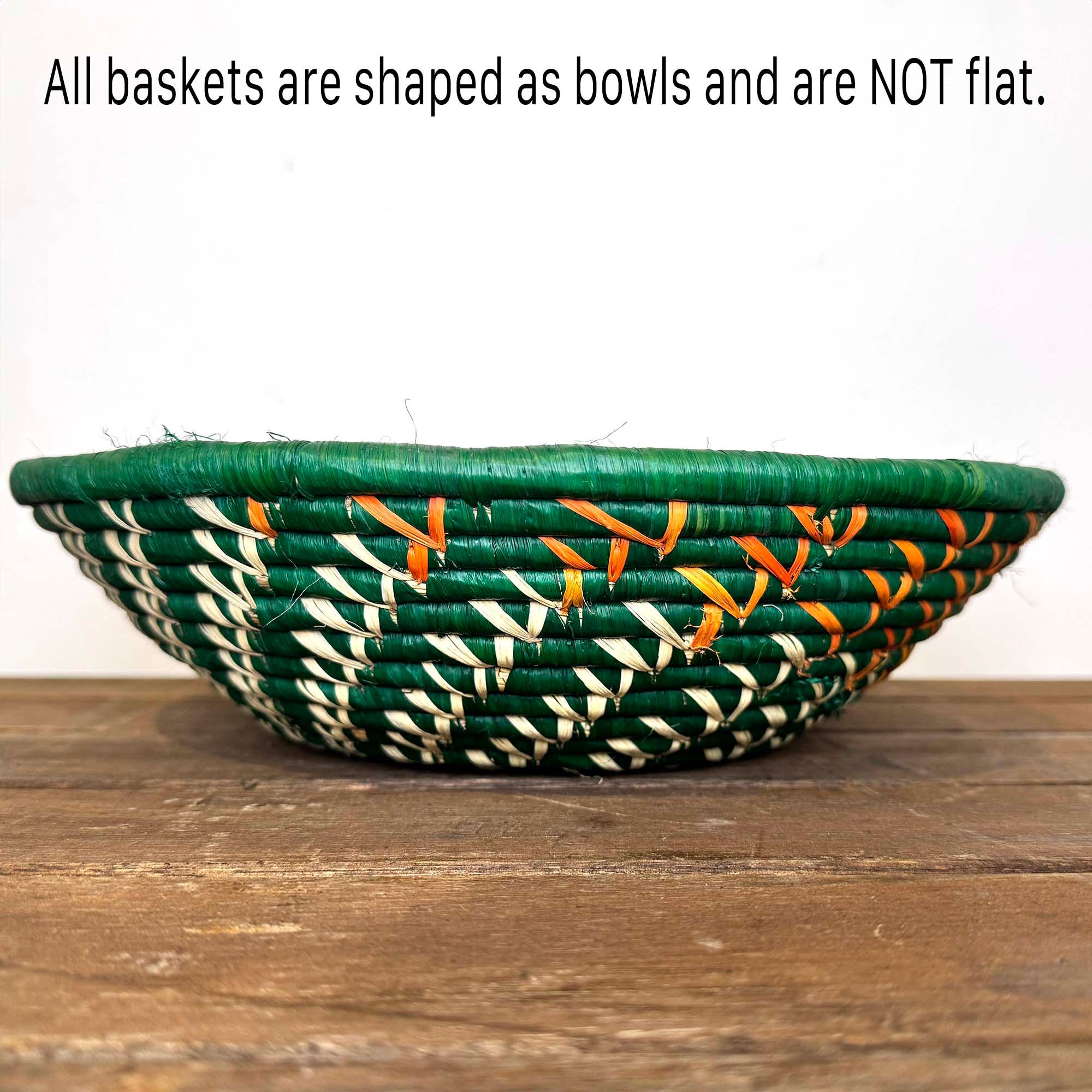 Woven Basket from Uganda side