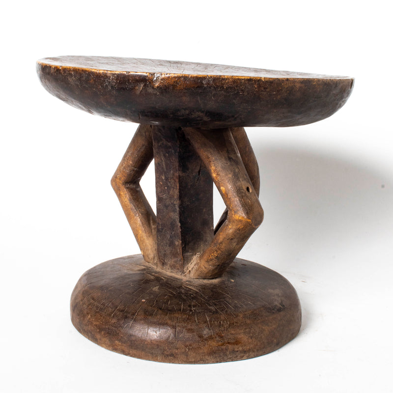 Wood Tonka stool