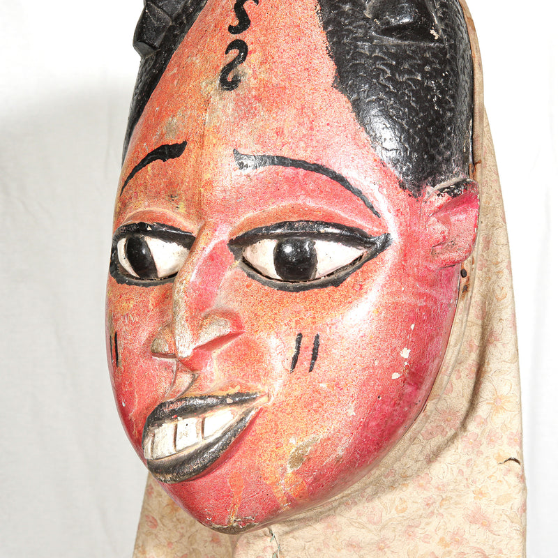 painted antique mask 