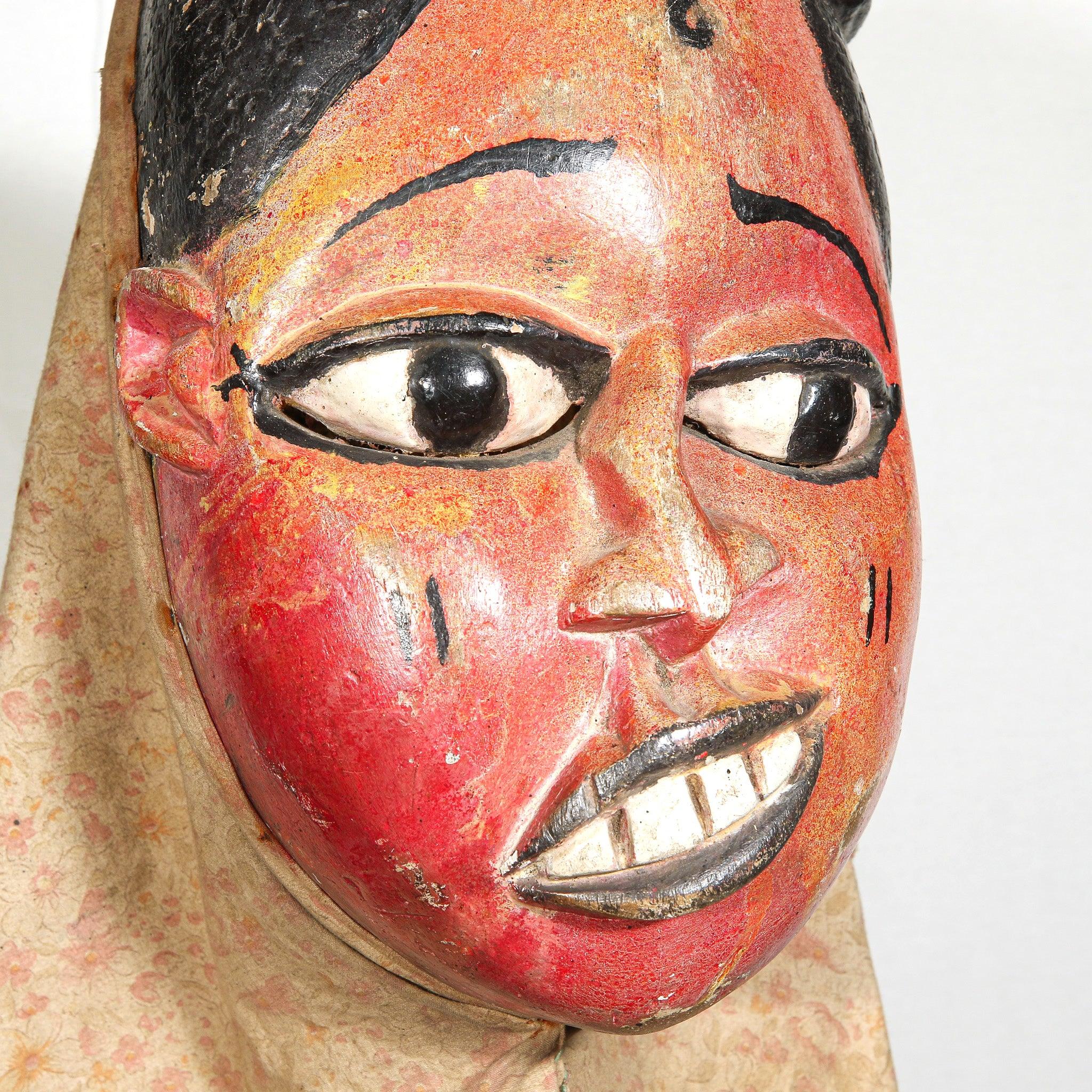 painted antique mask 