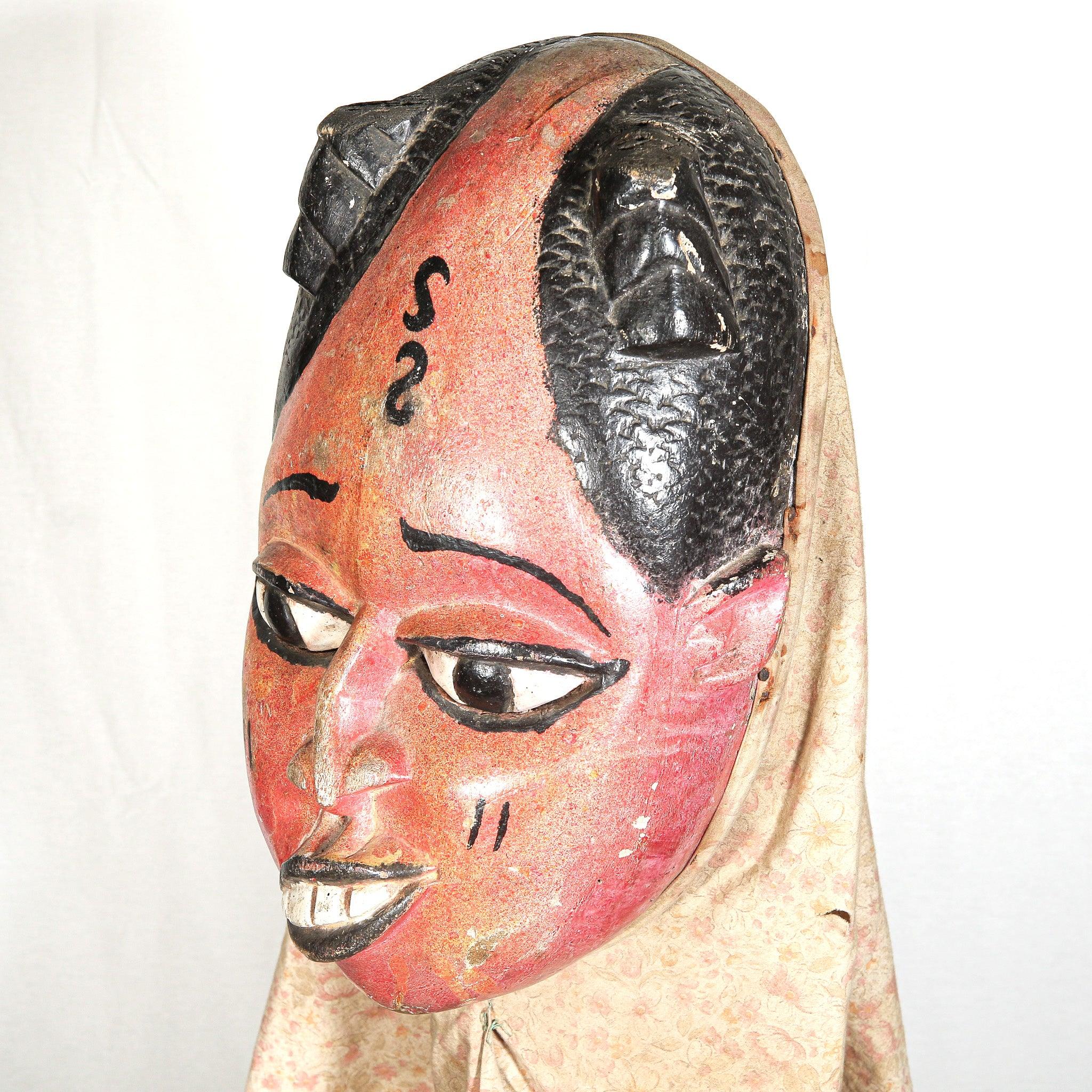 painted antique mask 