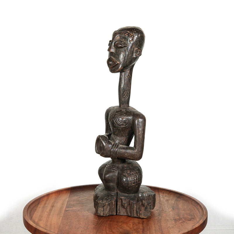 Wooden vintage African art