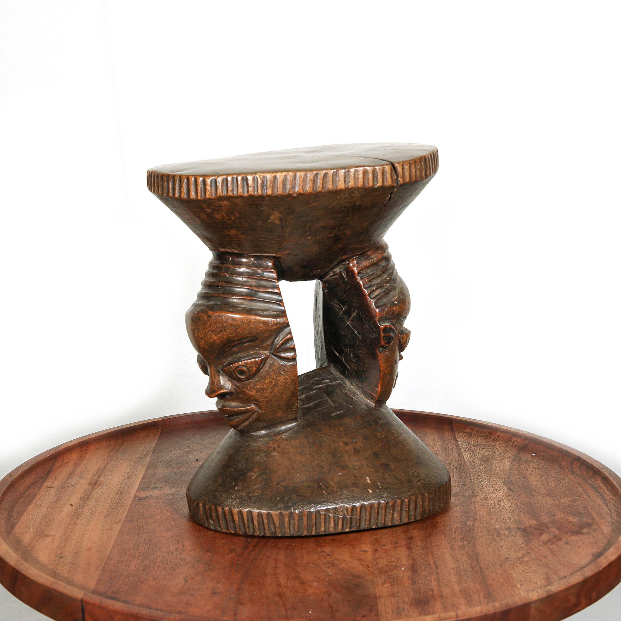 Vintage African Stool