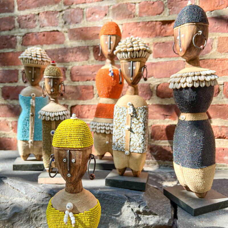 Beaded Namji Doll, Cameroon