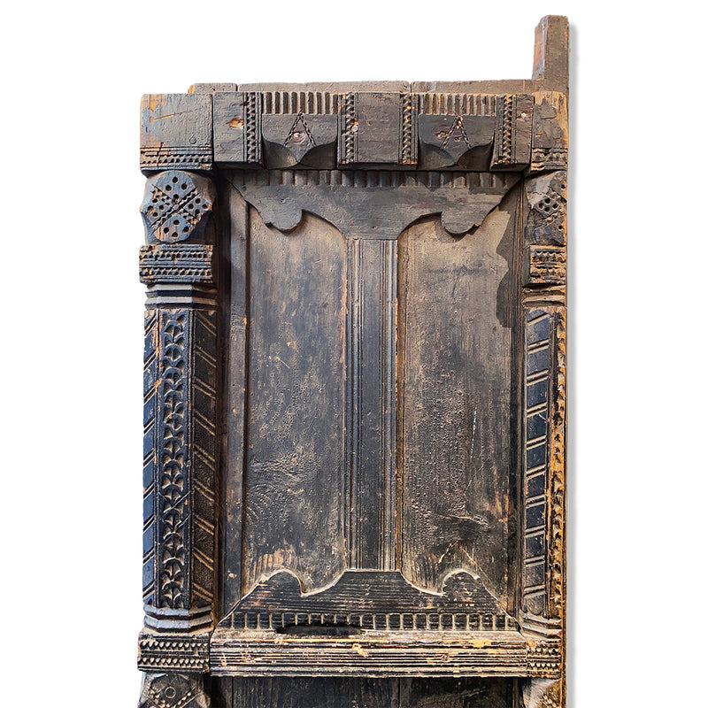 Authentic vintage Moroccan door. Berber Mountains Morocco. Traditional real  door used in Morocco. 