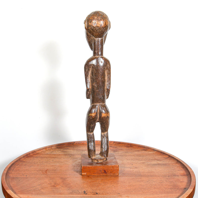 Antique wooden African sculpture