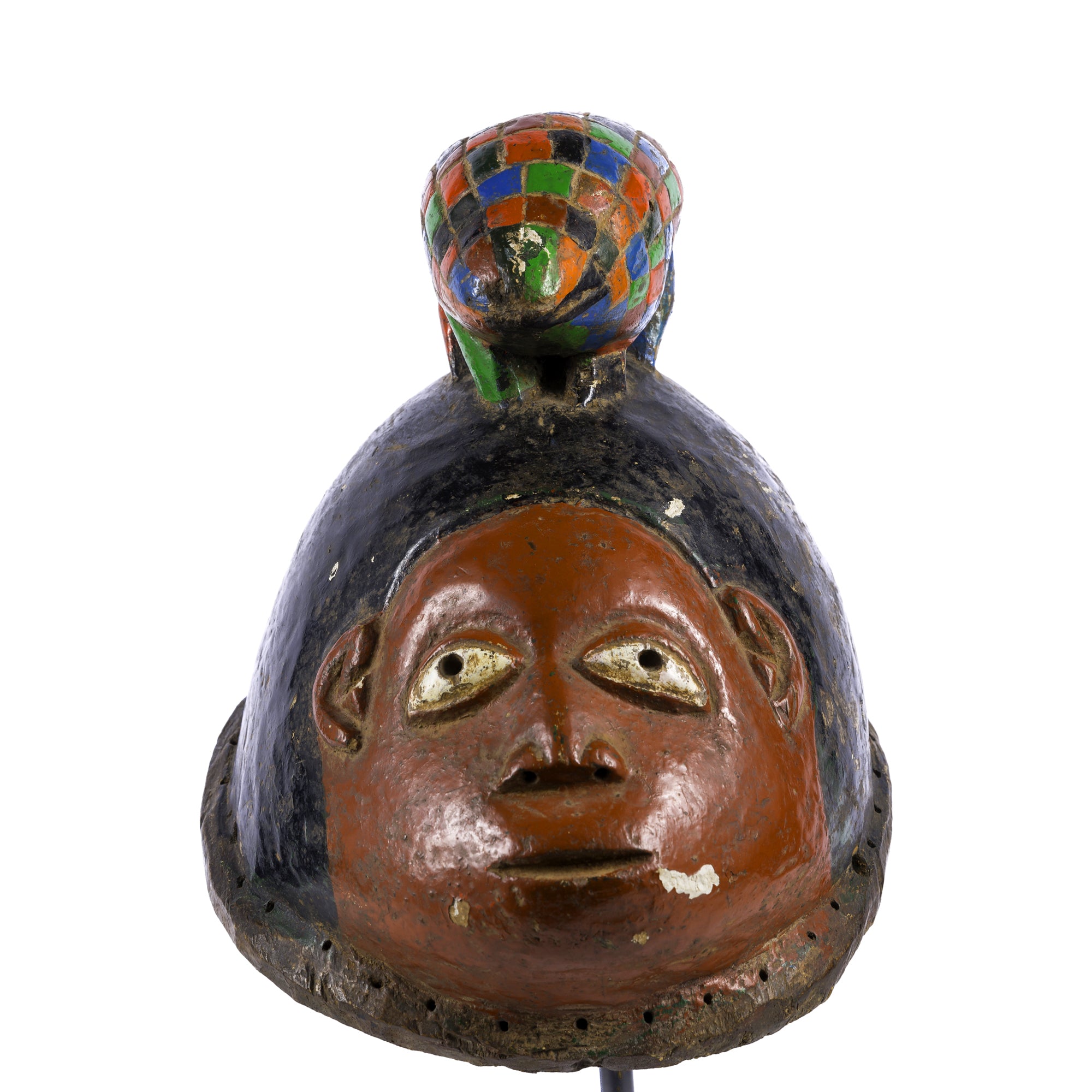 Yoruba Gelede helmet mask