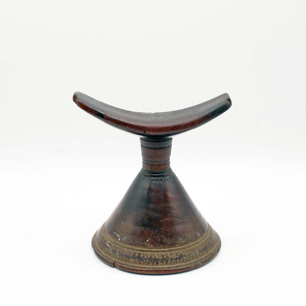 high quality wooden headrest from Ethiopia