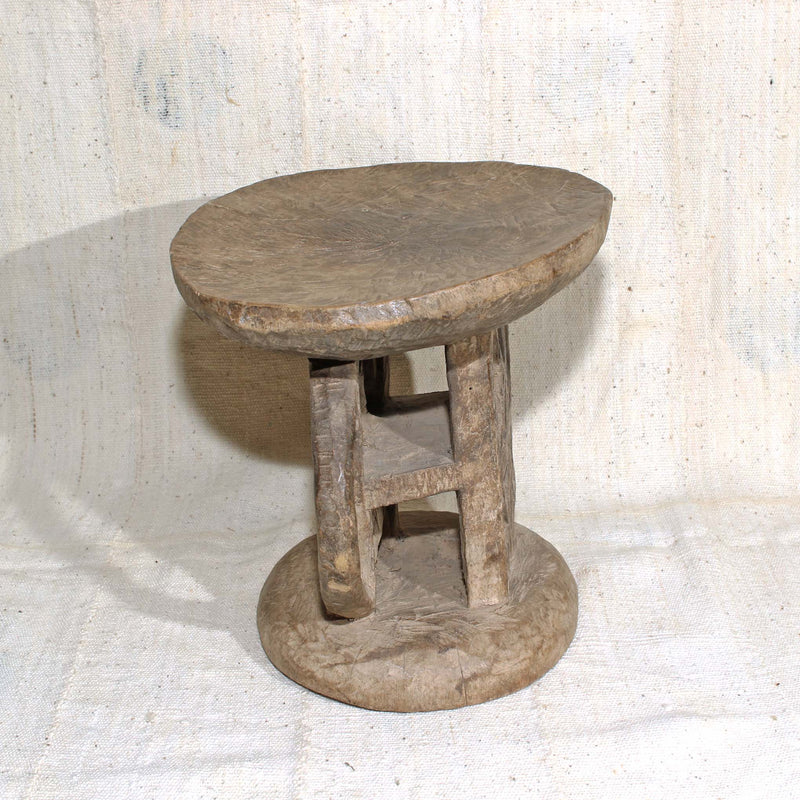 Tonga stool side view