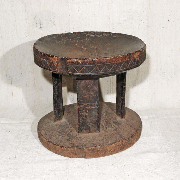 Handcrafted African Stool