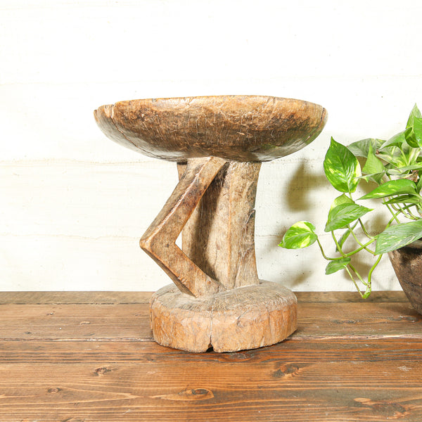 Antique Wooden Stool from Africa