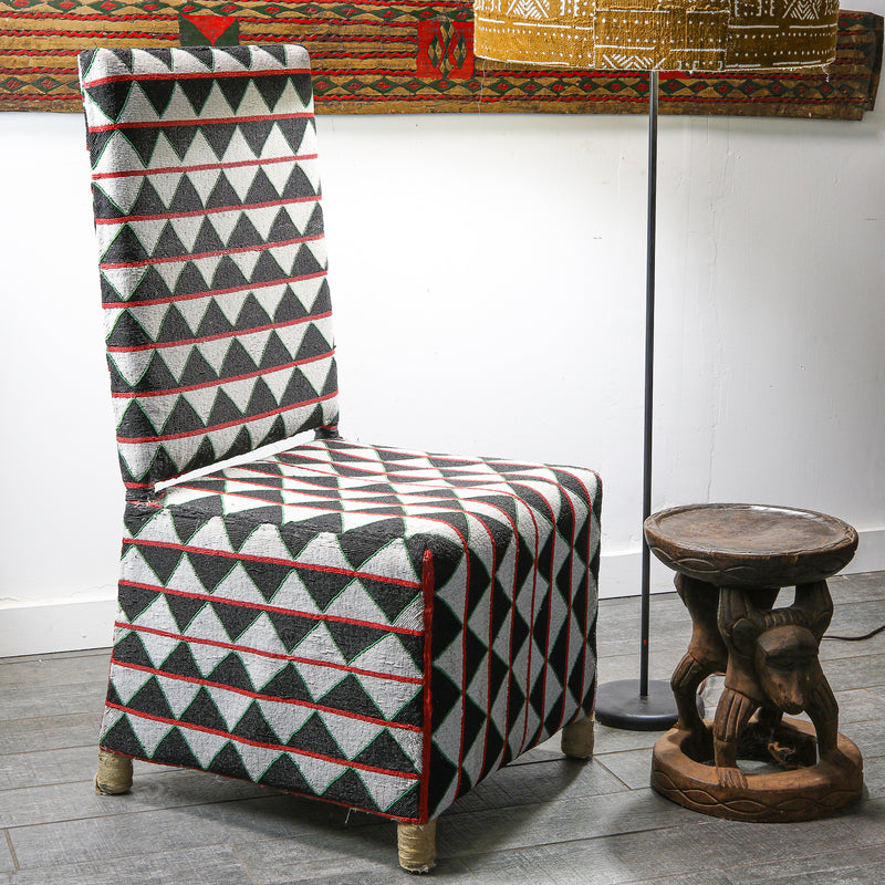 African beaded chair for sale