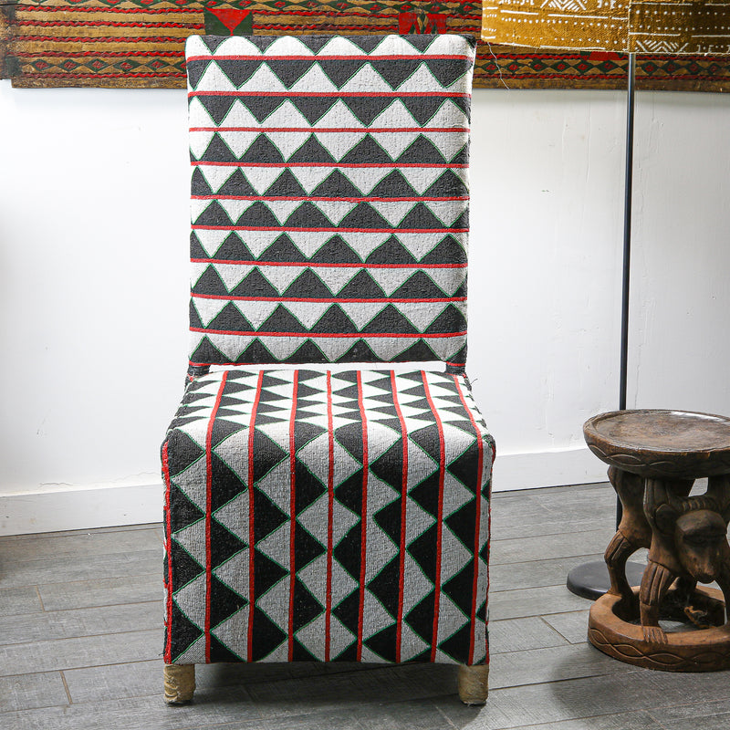 African beaded chair for sale