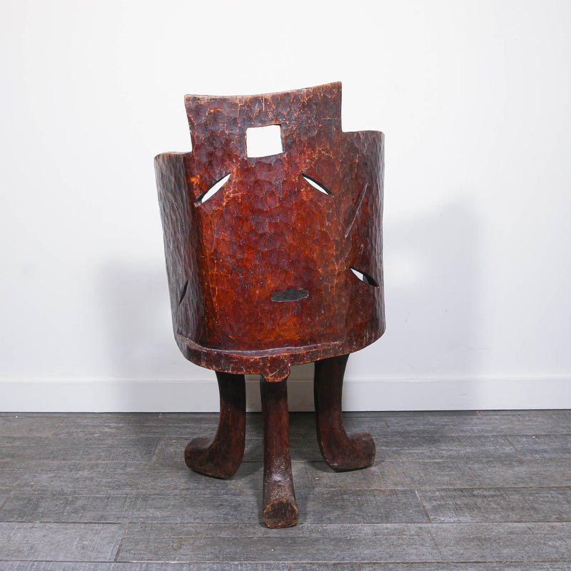 wooden chair from Africa