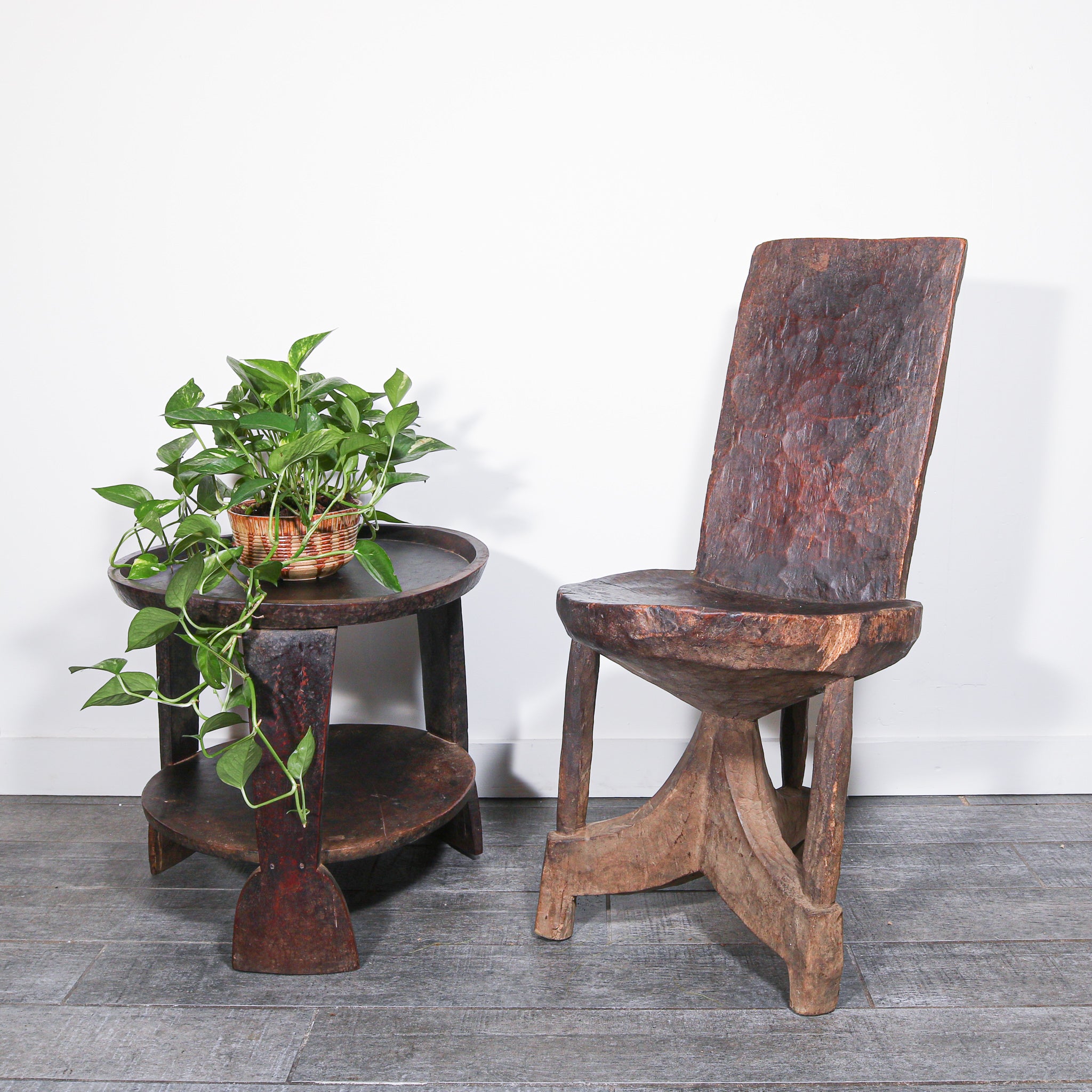 Wood dining set chair