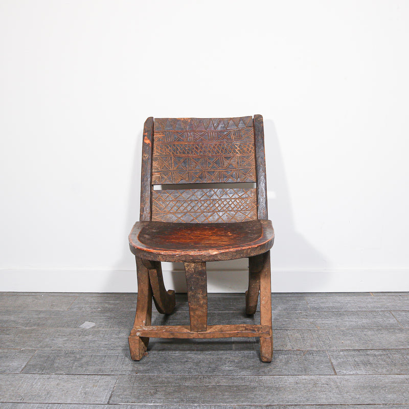 chair with high patina