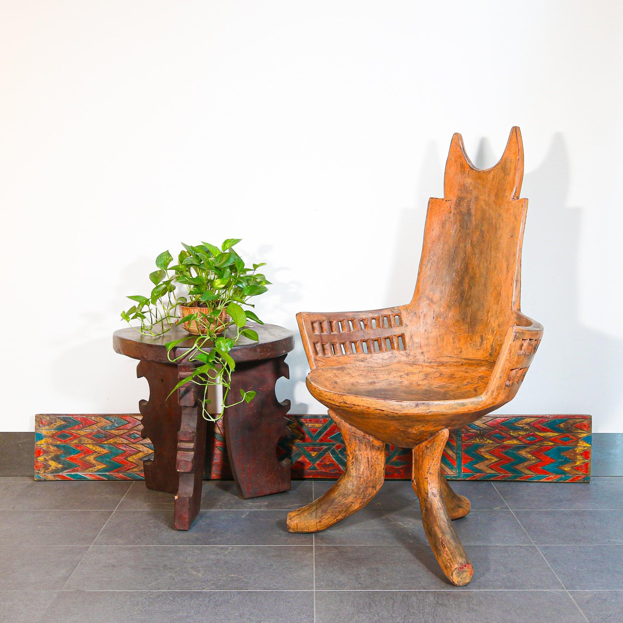 Jimma Table Jimma Chair, Ethiopia – Hemingway African Gallery