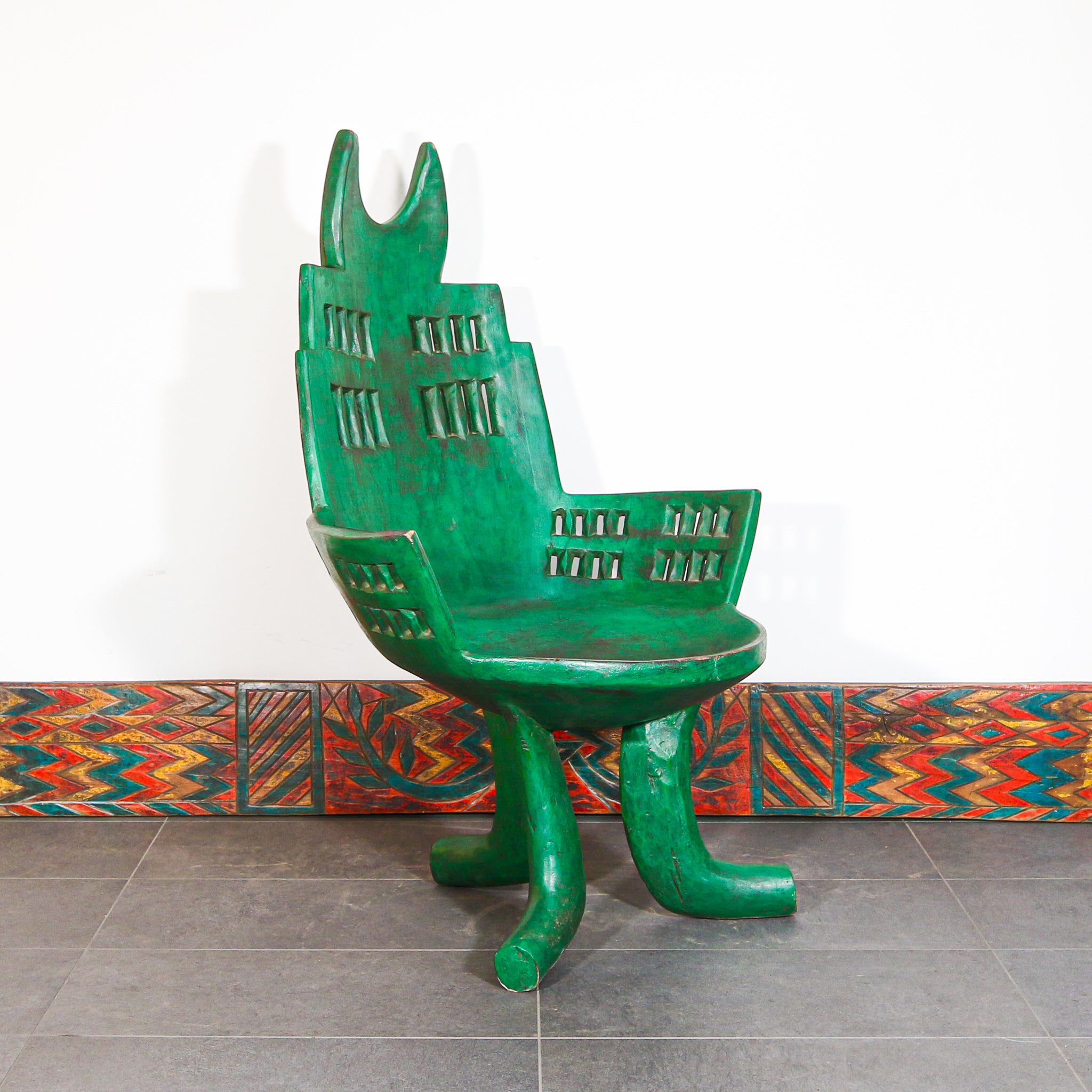 Green Ethiopian Chair