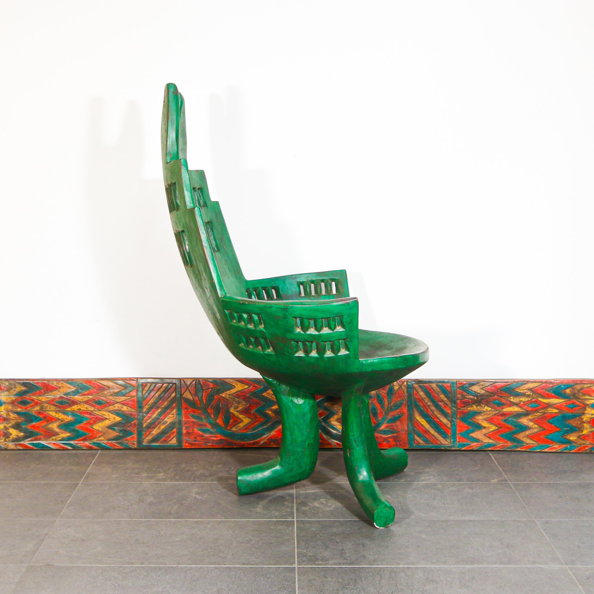 Green Ethiopian Chair