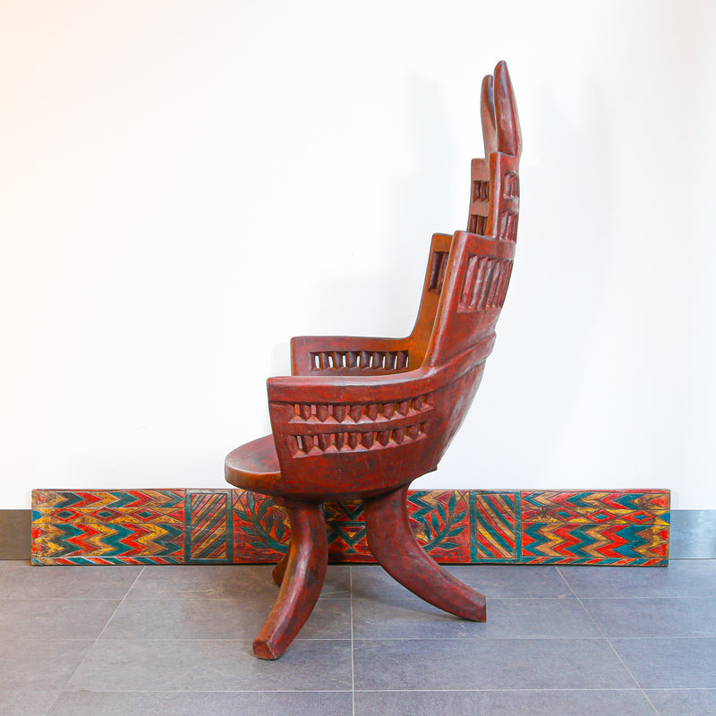 large African chair