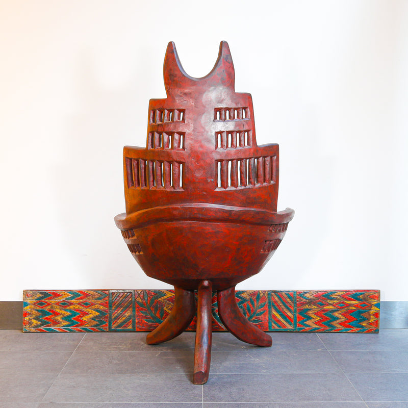 large African chair