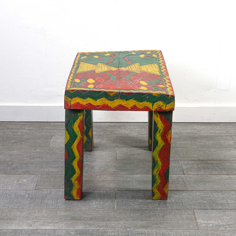 African Side Table for interior design