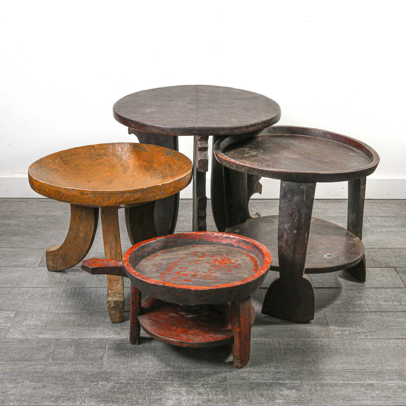 Selection of traditional tables from Ethiopia