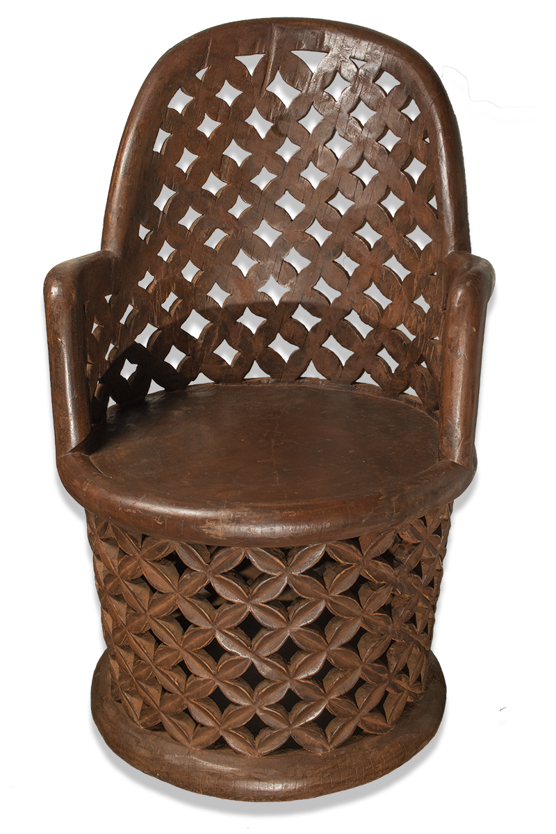 Wooden Chair Front View