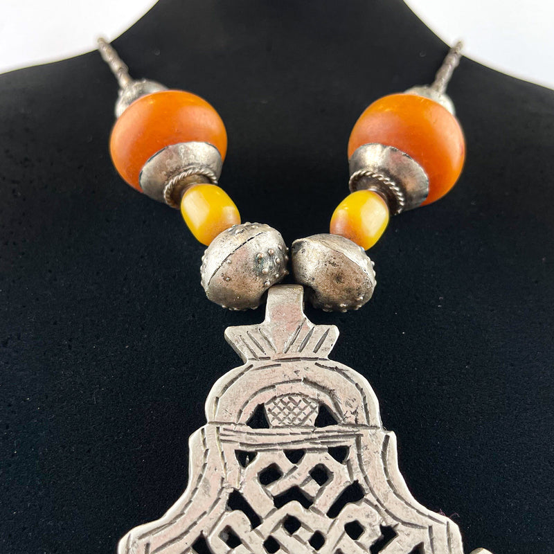 Ethiopian Necklace with Coptic Cross