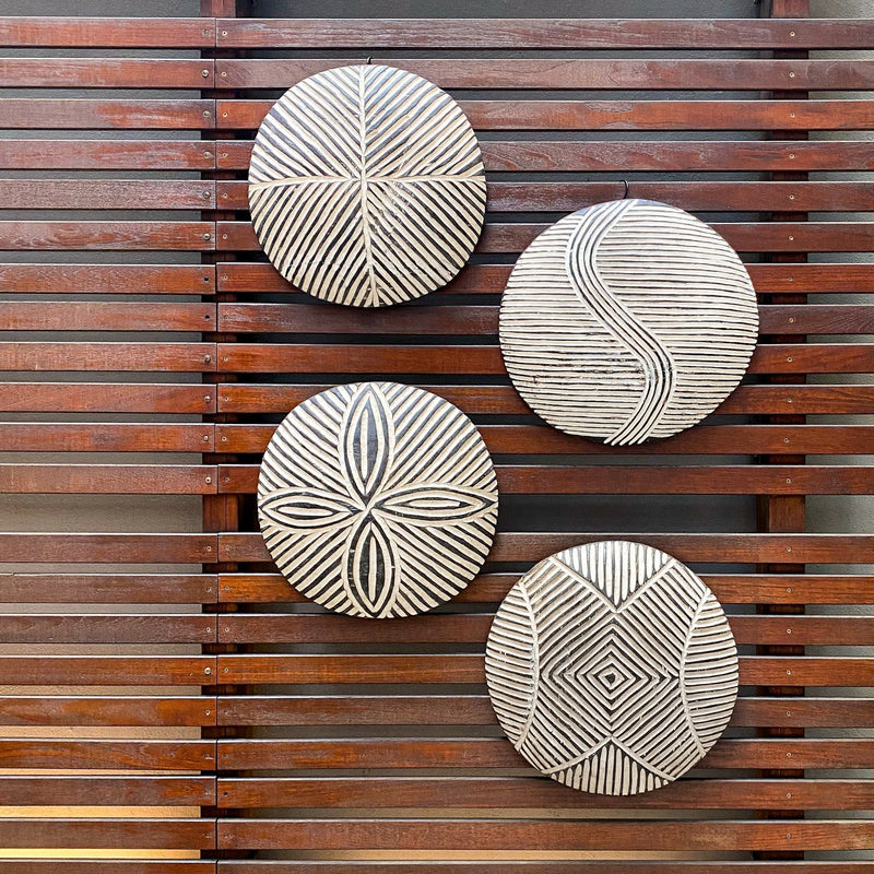 Interior design with African Shields