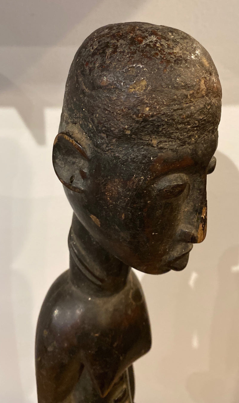 Baule Fetish Figure, Ivory Coast detail