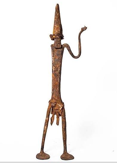 Bamana Iron Figure, Mali